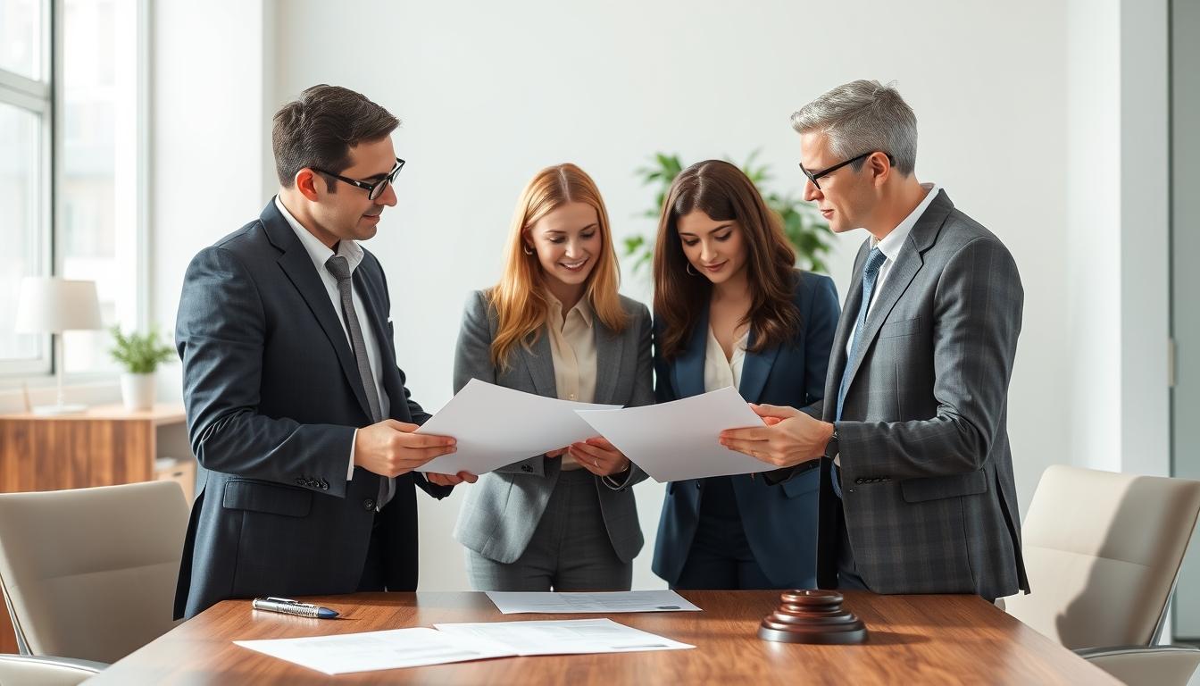 Property settlement documents and transfer review